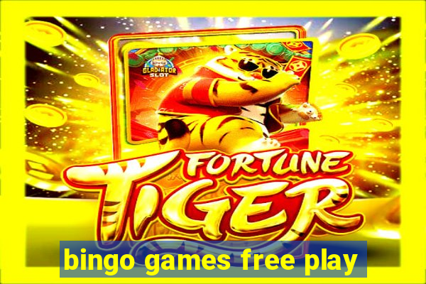 bingo games free play