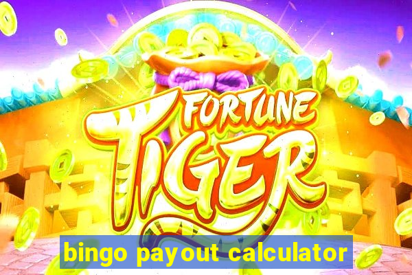 bingo payout calculator