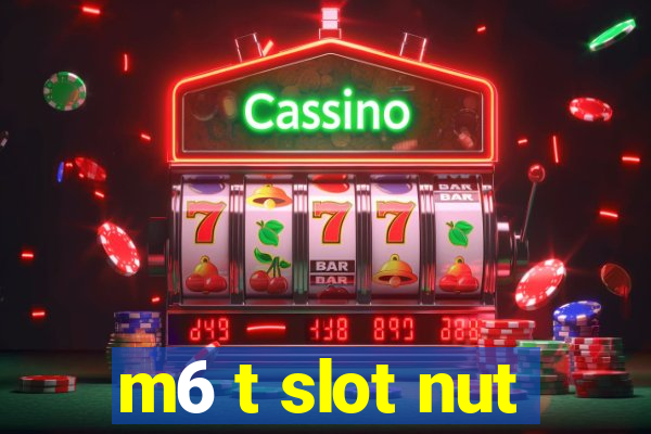 m6 t slot nut