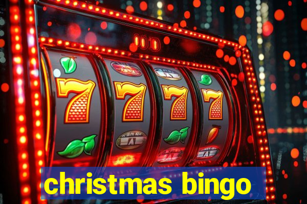 christmas bingo