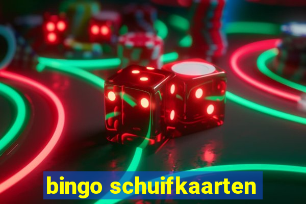 bingo schuifkaarten