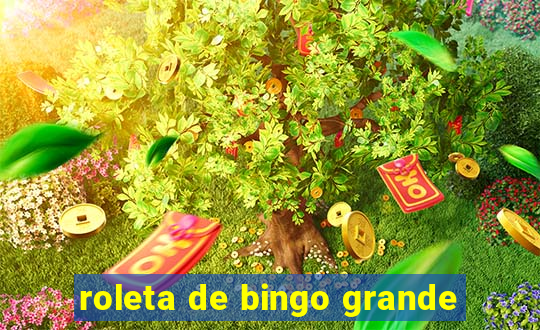 roleta de bingo grande