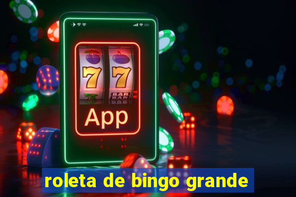 roleta de bingo grande