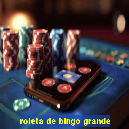 roleta de bingo grande