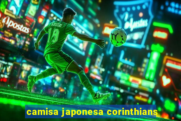 camisa japonesa corinthians