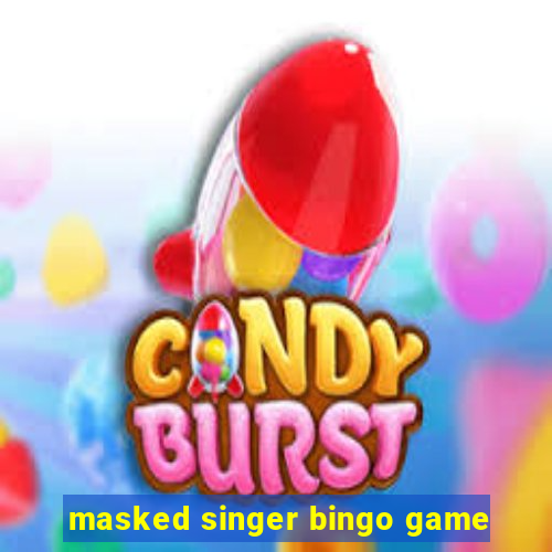 masked singer bingo game