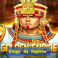 bingo da higiene para imprimir