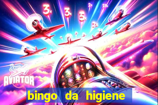 bingo da higiene para imprimir