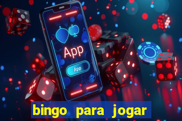 bingo para jogar com os amigos