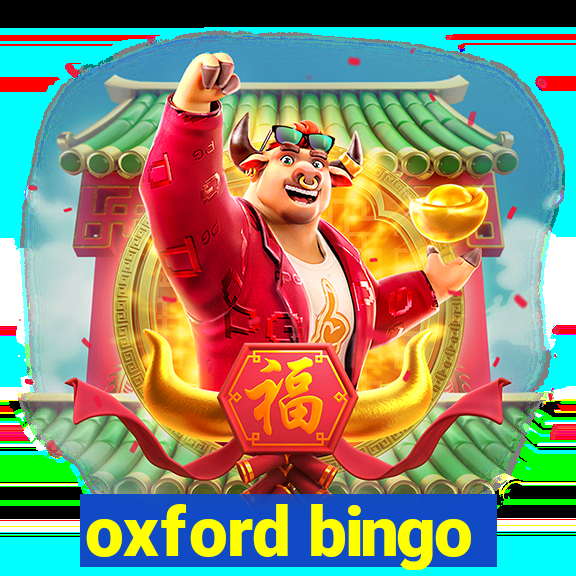 oxford bingo