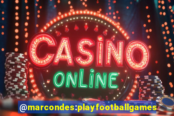 @marcondes:playfootballgames bingo football