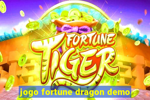 jogo fortune dragon demo