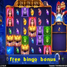 free bingo bonus money no deposit required