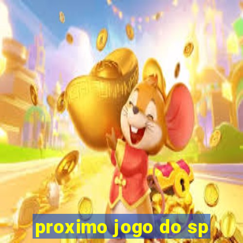 proximo jogo do sp