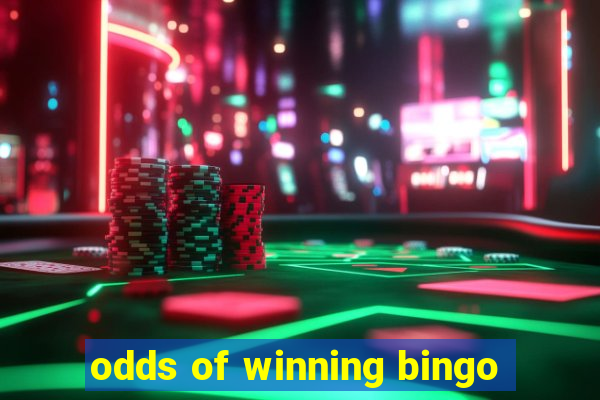 odds of winning bingo