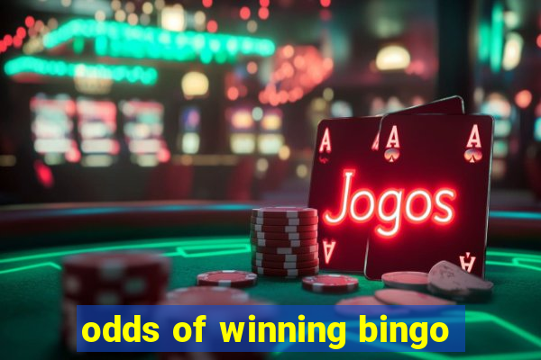 odds of winning bingo