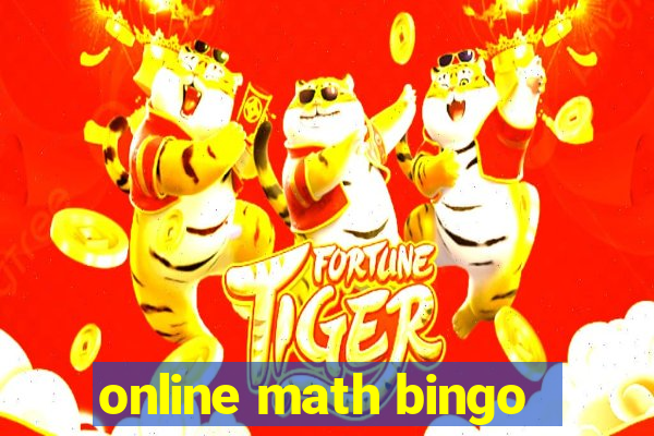 online math bingo