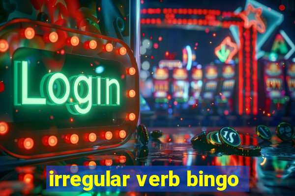 irregular verb bingo