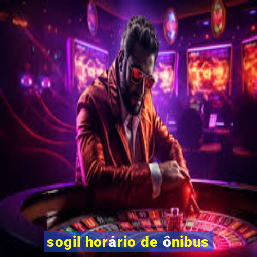 sogil horário de ônibus