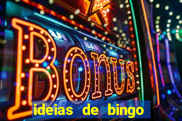 ideias de bingo para o natal