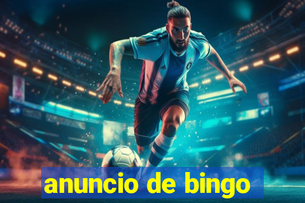 anuncio de bingo