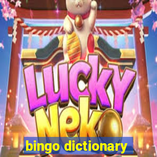 bingo dictionary