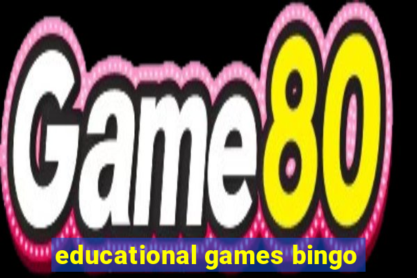 educational games bingo