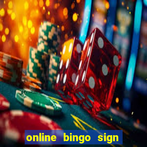 online bingo sign up bonus