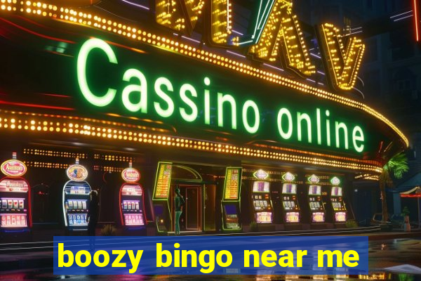 boozy bingo near me