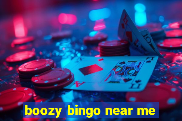 boozy bingo near me