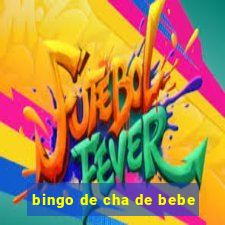 bingo de cha de bebe