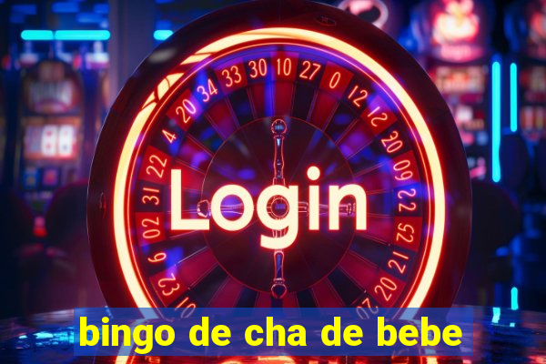 bingo de cha de bebe