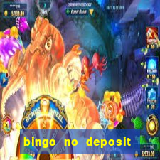 bingo no deposit bonus codes