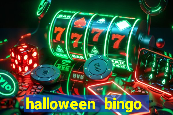 halloween bingo games for kids