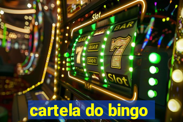 cartela do bingo