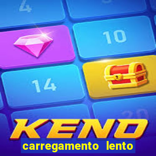 carregamento lento do aparelho