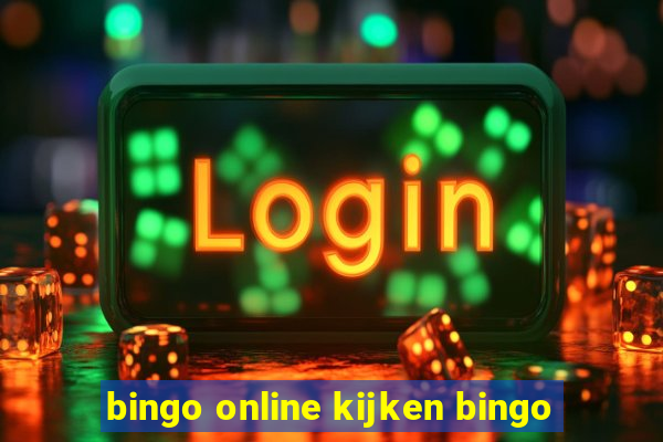 bingo online kijken bingo