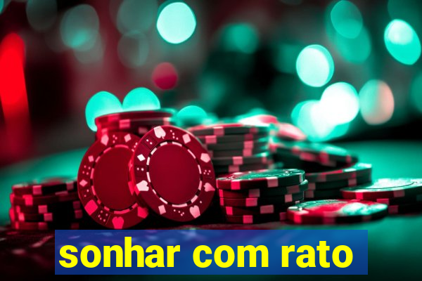 sonhar com rato