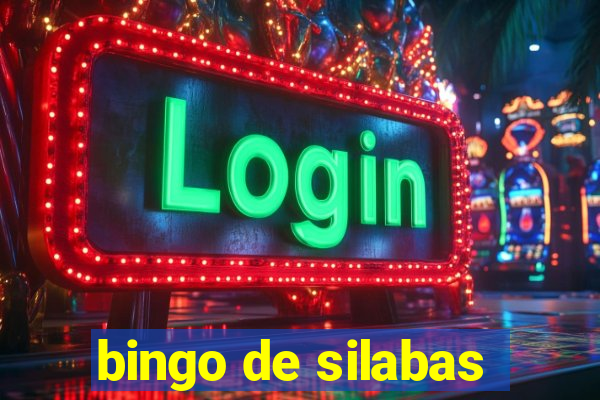 bingo de silabas