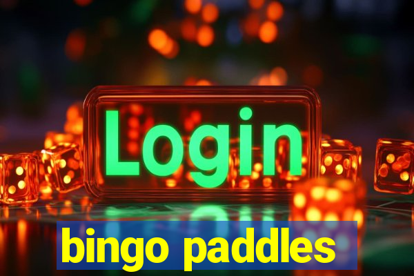 bingo paddles