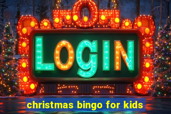 christmas bingo for kids