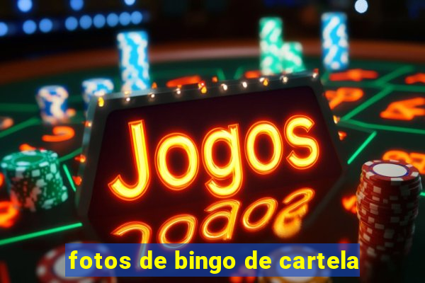 fotos de bingo de cartela