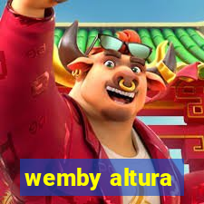 wemby altura