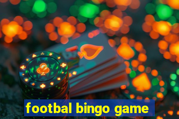 footbal bingo game