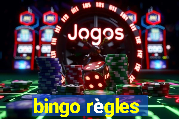 bingo règles