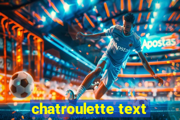 chatroulette text