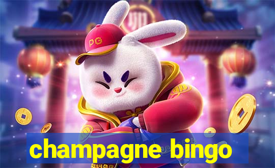 champagne bingo