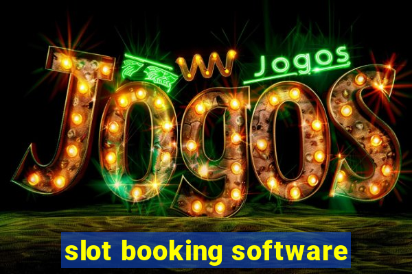 slot booking software