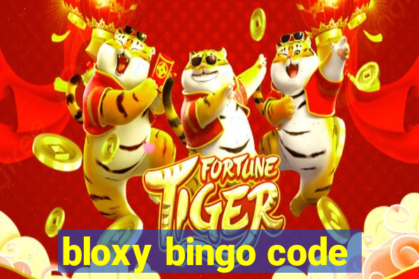 bloxy bingo code