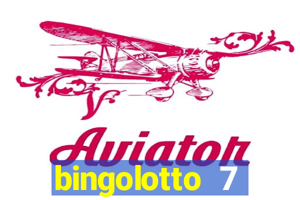 bingolotto 7 januari 2024